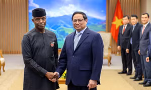 Thủ tướng Phạm Minh Chính tiếp Phó Tổng thống Nigeria
