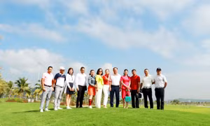 Tổ chức giải Golf Quảng Ninh mở rộng, chào mừng thành công của ĐHTT