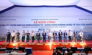 Thủ tướng phát lệnh khởi công xây dựng nhà ga hành khách T3 Tân Sơn Nhất 