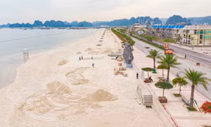 Hiệu quả kép trong việc sử dụng đất đá thải mỏ làm vật liệu san lấp