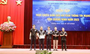 Bế mạc diễn tập thực chiến đảm bảo an toàn thông tin mạng tỉnh Quảng Ninh năm 2022