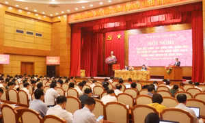 Tăng cường lãnh đạo, chỉ đạo của tổ chức Đảng, cấp ủy cấp huyện và cơ sở trong thực hiện kiểm tra, giám sát, kỷ luật Đảng