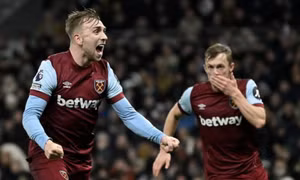 Tottenham thua ngược West Ham