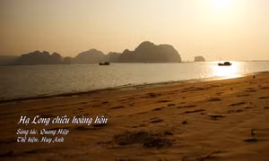 MV "Hạ Long chiều hoàng hôn"