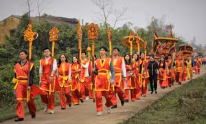 Độc đáo lễ hội đình Đầm Hà