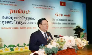 Cùng gìn giữ, phát triển quan hệ đặc biệt, hiếm có giữa Việt Nam và Lào mãi trường tồn