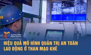 Hiệu quả mô hình quản trị an toàn lao động ở Than Mạo Khê