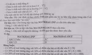 Đề thi học sinh giỏi sai sót vẫn có thí sinh đạt điểm tối đa: Thông tin mới nhất