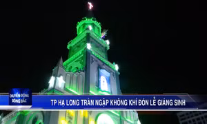TP Hạ Long tràn ngập không khí đón Lễ Giáng sinh