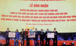 Vân Đồn đón nhận huyện đạt chuẩn nông thôn mới, tháng 12-2023