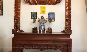 Kích thước án gian thờ chuẩn Lỗ Ban, mang theo tài lộc 