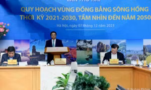 Thủ tướng Phạm Minh Chính chủ trì Hội nghị về Quy hoạch vùng đồng bằng sông Hồng