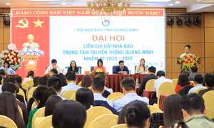 Đại hội Liên Chi hội Nhà báo Trung tâm Truyền thông tỉnh nhiệm kỳ 2023-2025