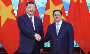 Thủ tướng Phạm Minh Chính hội kiến Tổng Bí thư, Chủ tịch Trung Quốc Tập Cận Bình
