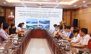 Hội thảo tham vấn kết quả đánh giá sử dụng nước thải mỏ sau xử lý