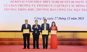 Thành uỷ Uông Bí triển khai phương hướng, nhiệm vụ năm 2024