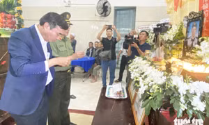 Chủ tịch nước truy tặng Huân chương Dũng cảm cho nhân viên bảo vệ ngân hàng hy sinh