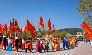 Lễ hội Đại Kỳ Phúc đình, nghè Vạn Yên (Hạ Long) năm 2023