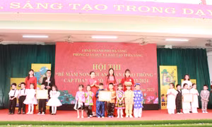 Sôi nổi, hào hứng Hội thi “Bé mầm non với an toàn giao thông” TP Hạ Long