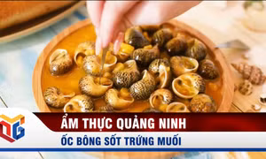 Ốc bông sốt trứng muối