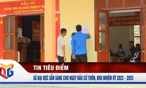 Xã Đại Dực sẵn sàng cho ngày bầu cử thôn, khu nhiệm kỳ 2022 – 2025