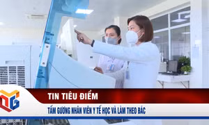 Tấm gương nhân viên y tế học và làm theo Bác