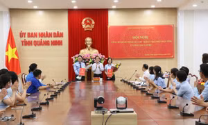 Công bố quyết định bổ nhiệm lãnh đạo Trung tâm Phục vụ hành chính công tỉnh