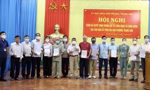 Tổ công nghệ số cộng đồng: Thúc đẩy mạnh mẽ chuyển đổi số tại cơ sở