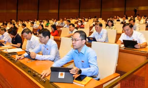 Quốc hội thông qua Luật Cảnh sát cơ động