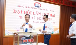 Đảng bộ Than Quảng Ninh: Hoàn thành đại hội chi bộ nhiệm kỳ 2022-2025
