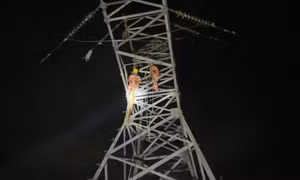 Trắng đêm đảm bảo an toàn cho đường dây 110kV 