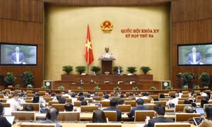 Biểu quyết Nghị quyết về Chương trình giám sát của Quốc hội năm 2023