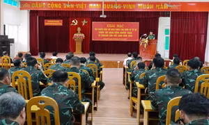 Tập huấn cán bộ Ban CHQS Tập đoàn Công nghiệp Than-Khoáng sản Việt Nam