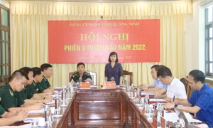 Đảng ủy Bộ đội Biên phòng tỉnh triển khai nhiệm vụ 6 tháng cuối năm