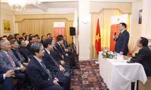 Chủ tịch Quốc hội ủng hộ ý tưởng về mạng lưới sáng kiến của người Việt ở Anh