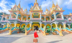 Những ngôi chùa Khmer rực rỡ