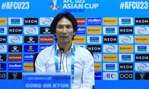 HLV Gong Oh-kyun: 'Tôi xin lỗi vì không giúp U23 Việt Nam đi tiếp'