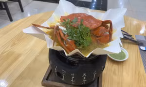 Lẩu cua giấy