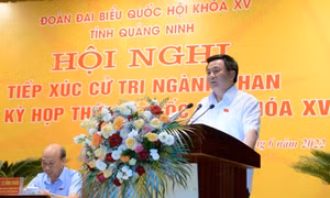 Đoàn Đại biểu Quốc hội tỉnh tiếp xúc cử tri ngành Than