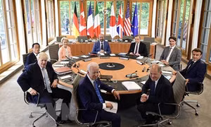 Các lãnh đạo G7 cam kết hỗ trợ không giới hạn cho Ukraine