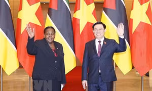 Chủ tịch Quốc hội Cộng hòa Mozambique kết thúc chuyến thăm Việt Nam