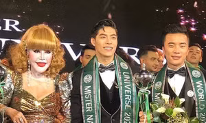 Ngô Hoàng Phi Việt chiến thắng Nam vương hoàn vũ 2022