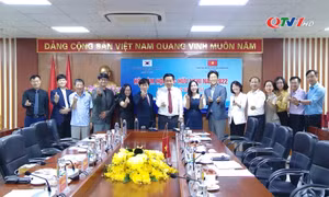 Hội đàm hợp tác hữu nghị giữa Trung tâm Truyền thông tỉnh Quảng Ninh và Đài PT-TH Gangwon