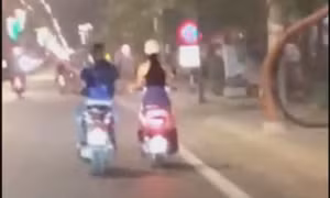 Truy tìm kẻ biến thái đi xe SH sàm sỡ cô gái trẻ giữa đường