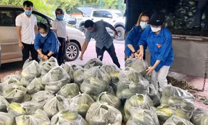 Tuổi trẻ Đoàn Khối hỗ trợ tiêu thụ hơn 6 tấn dưa hấu từ Bắc Giang