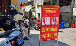 Đà Nẵng phong tỏa tạm thời gần 1.200 hộ dân liên quan đến ca mắc Covid-19