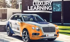 Dubai: Dùng siêu xe Bentley, Porsche cho học viên tập lái
