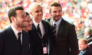 David Beckham đẹp trai nổi bật khi đi xem Euro 2020