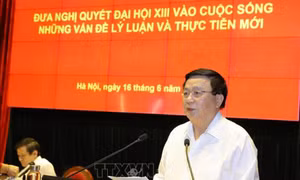 Đưa nghị quyết Đại hội XIII của Đảng vào cuộc sống - Những vấn đề lý luận và thực tiễn mới