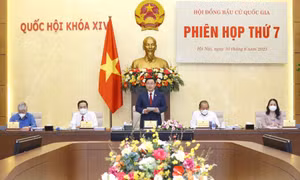 Thông qua nghị quyết công bố kết quả bầu cử, danh sách đại biểu Quốc hội khóa XV